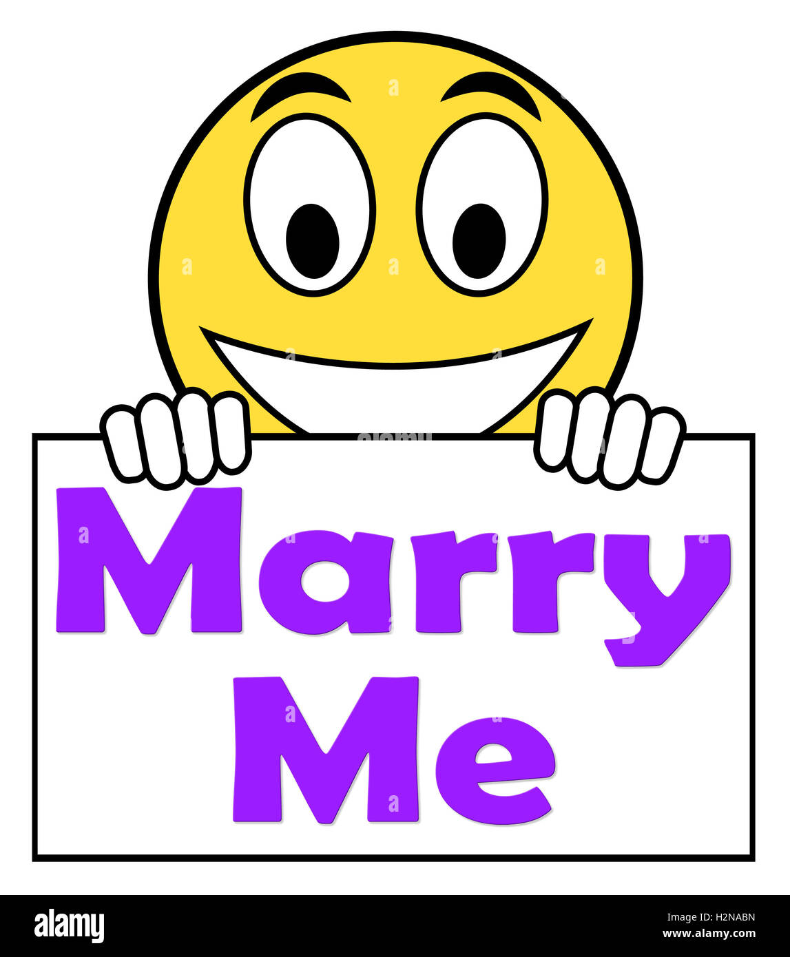 Will You Marry Me Sign High Resolution Stock Photography And Images Alamy