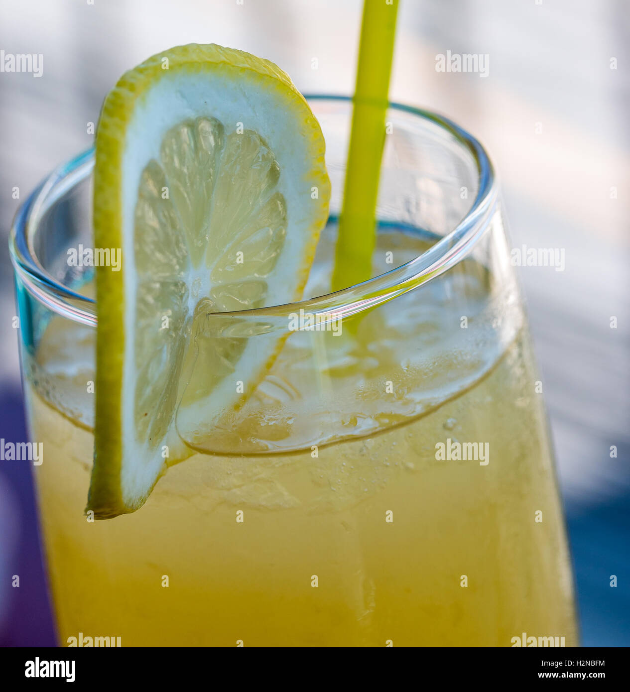 Lemonade Glass Meaning Refreshment Homem And Drink Stock Photo Alamy