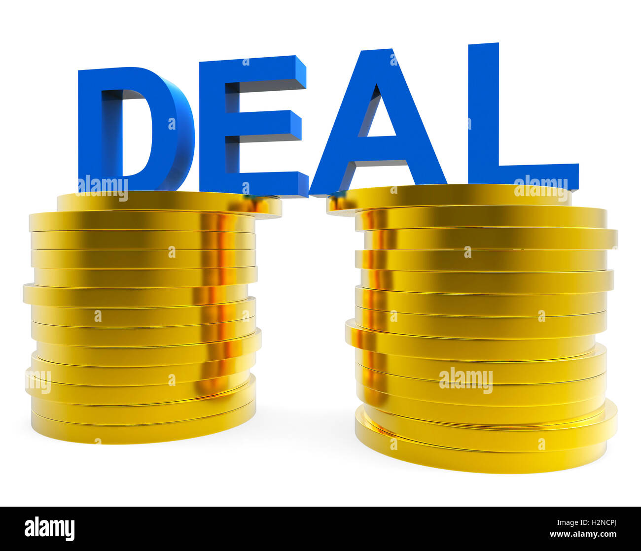 Cash Deal Showing Hot Deals And Trade Stock Photo - Alamy