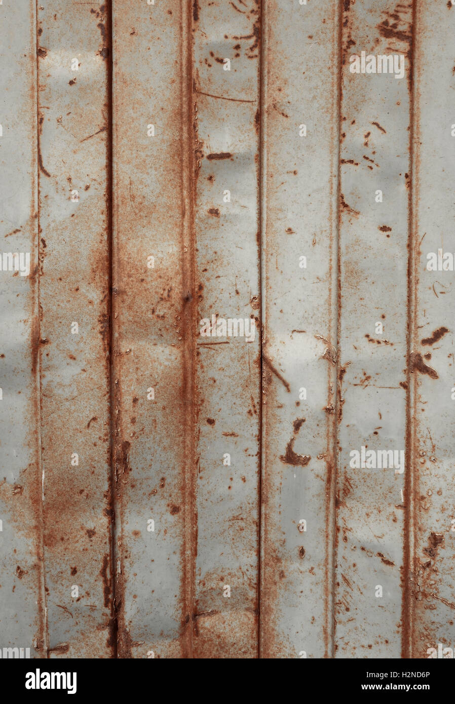 old rusty sheet metal wall, background wallpaper Stock Photo - Alamy