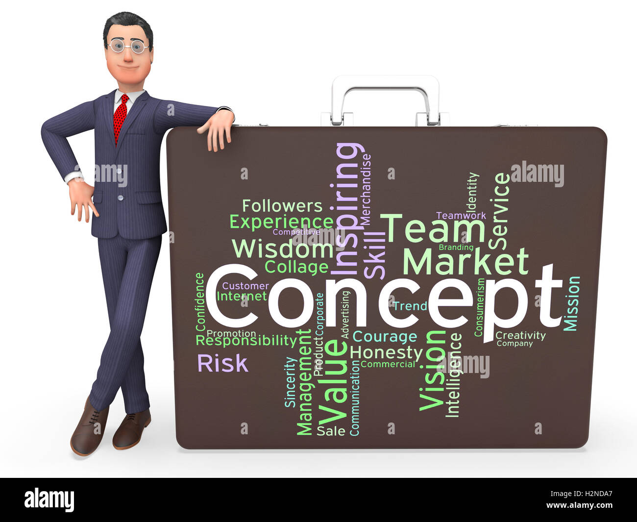 Concept word indicating notion words hi-res stock photography and ...