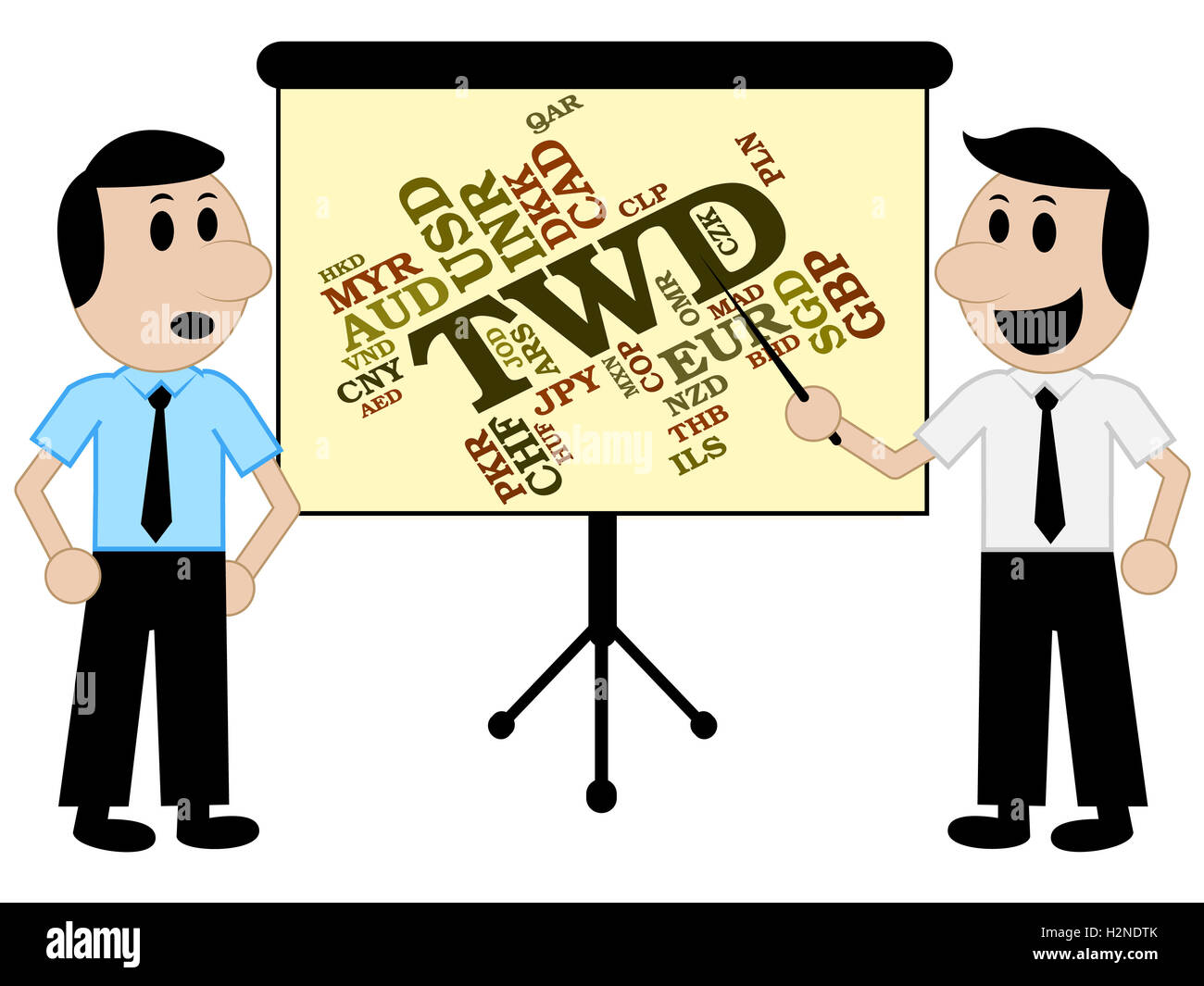 Twd Word Representing New Taiwan Dollars And New Taiwan Dollars Stock Photo  - Alamy