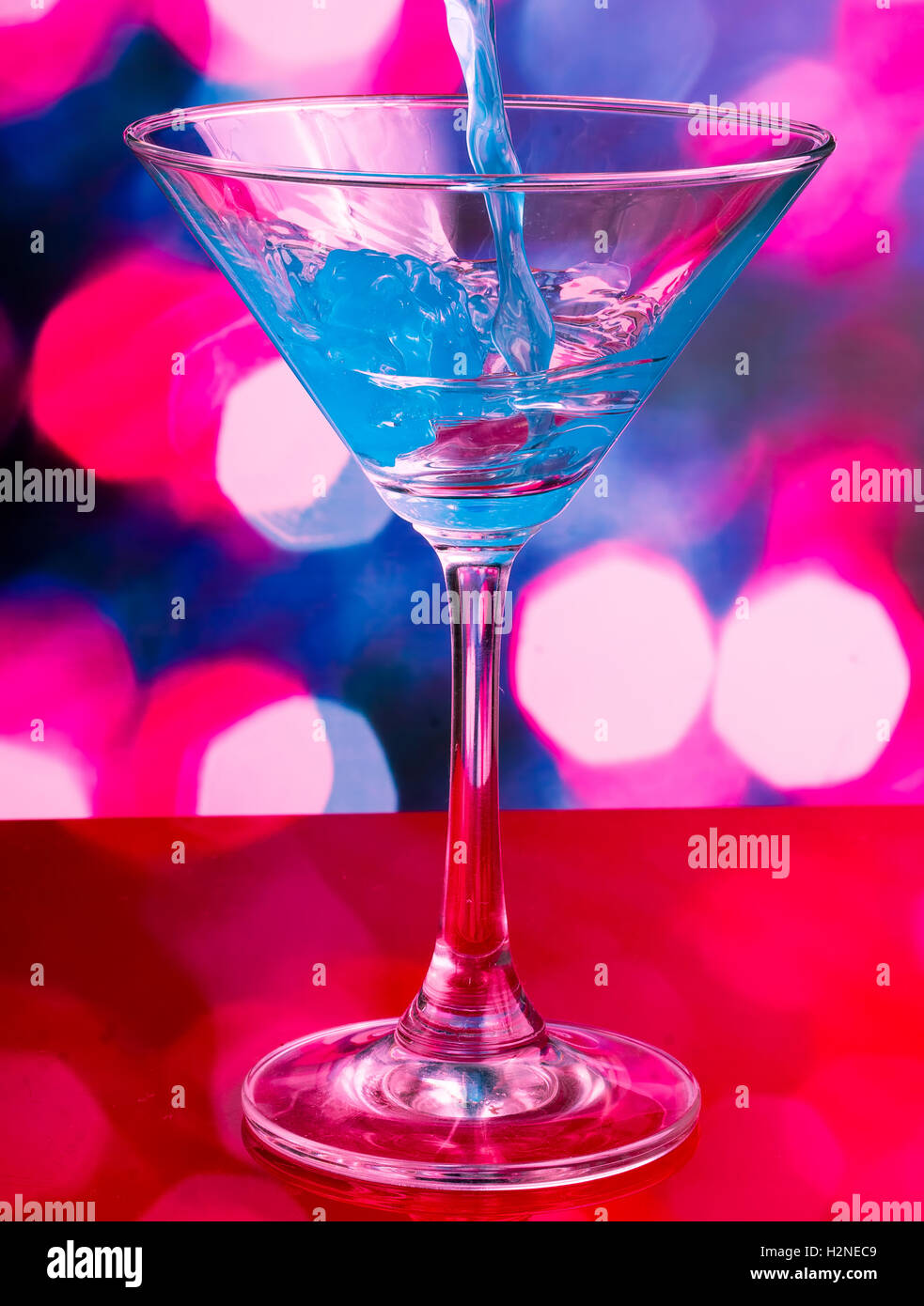 Cocktail Drink Meaning Bar Glass And Liquor Stock Photo Alamy