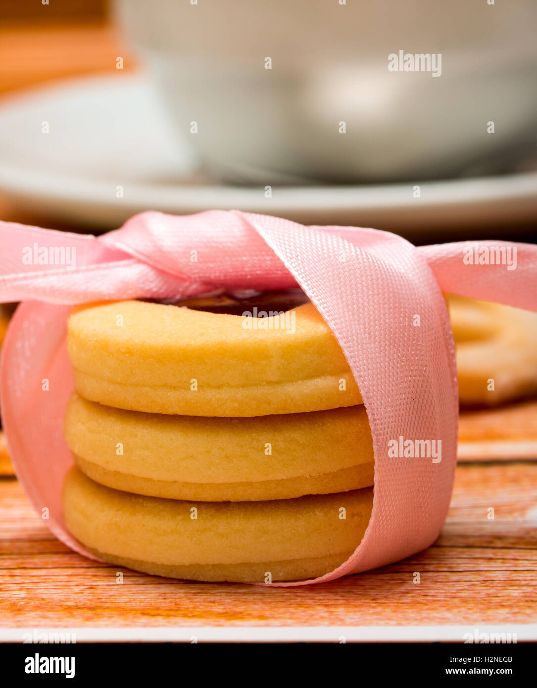 Cookie Biscuits Showing Delicious Cookies And Cracker Stock Photo Alamy