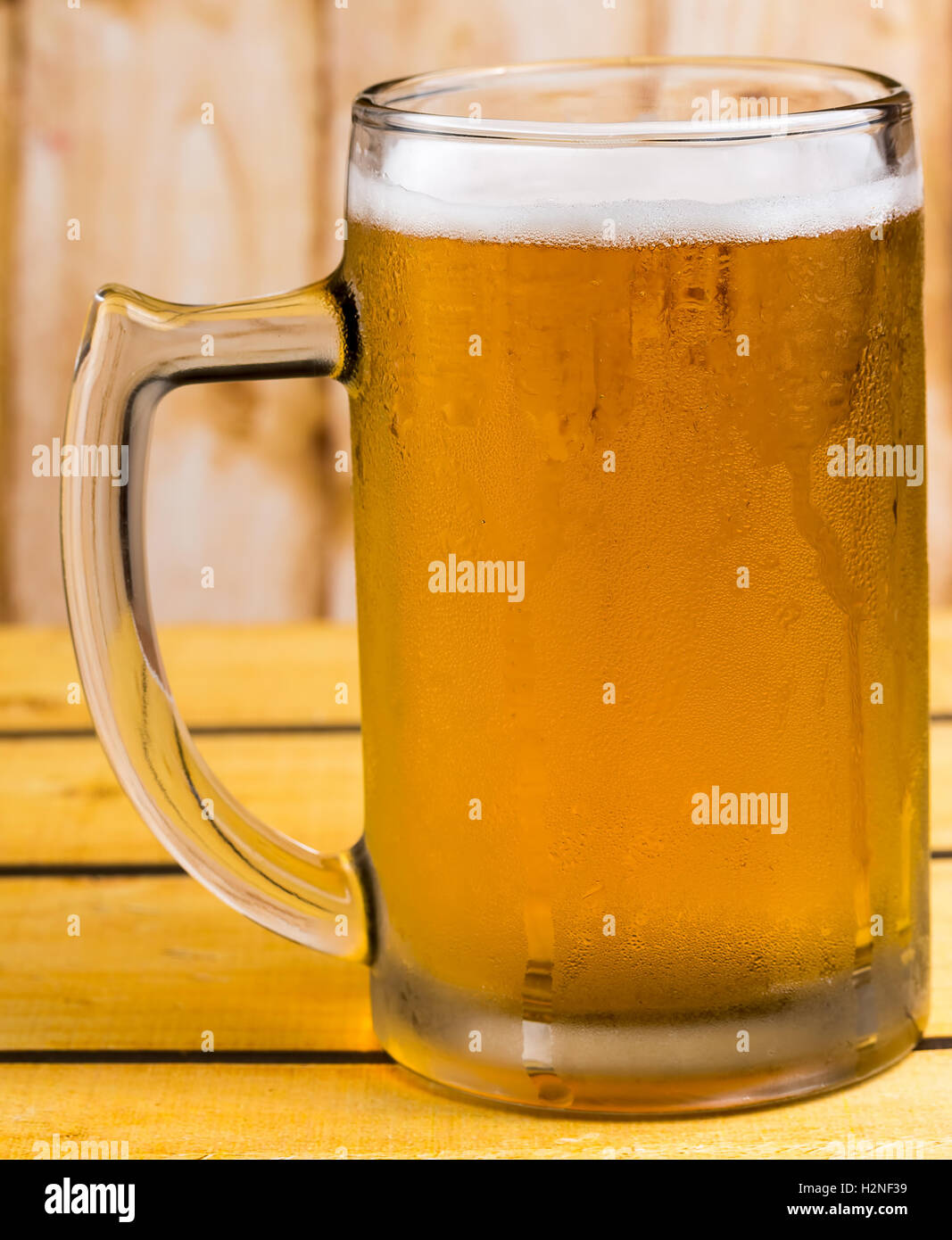 Beer In Glass Meaning Ale Alcoholism And Pint Stock Photo Alamy