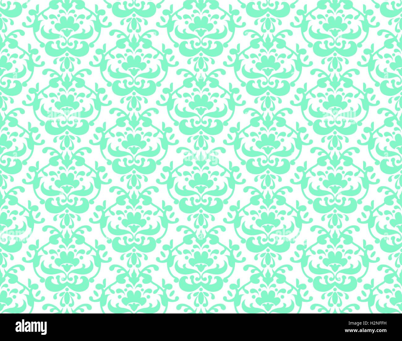 Renaissance floral pattern Stock Vector Images - Alamy