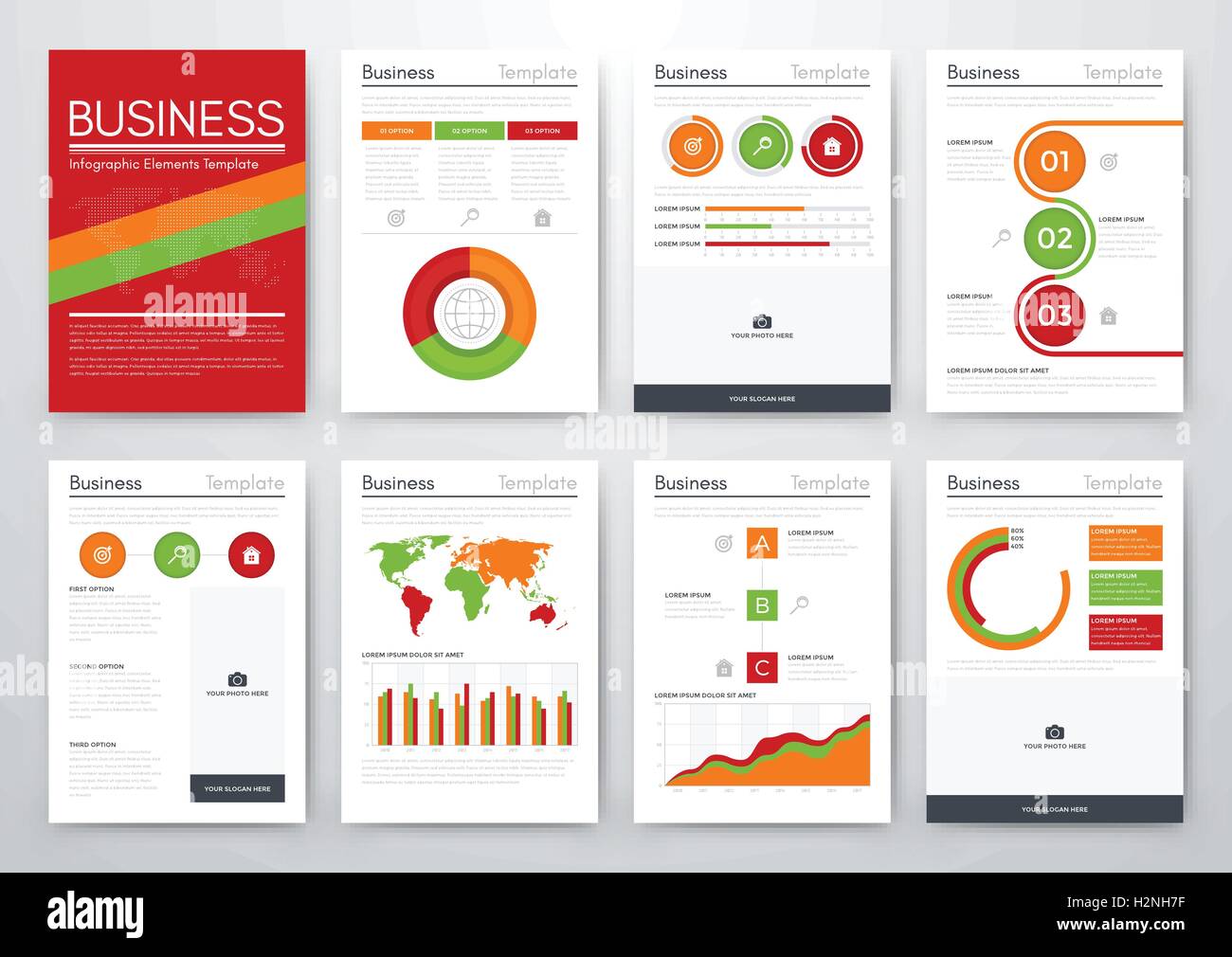Modern infographic vector concept Stock Vector Image & Art - Alamy