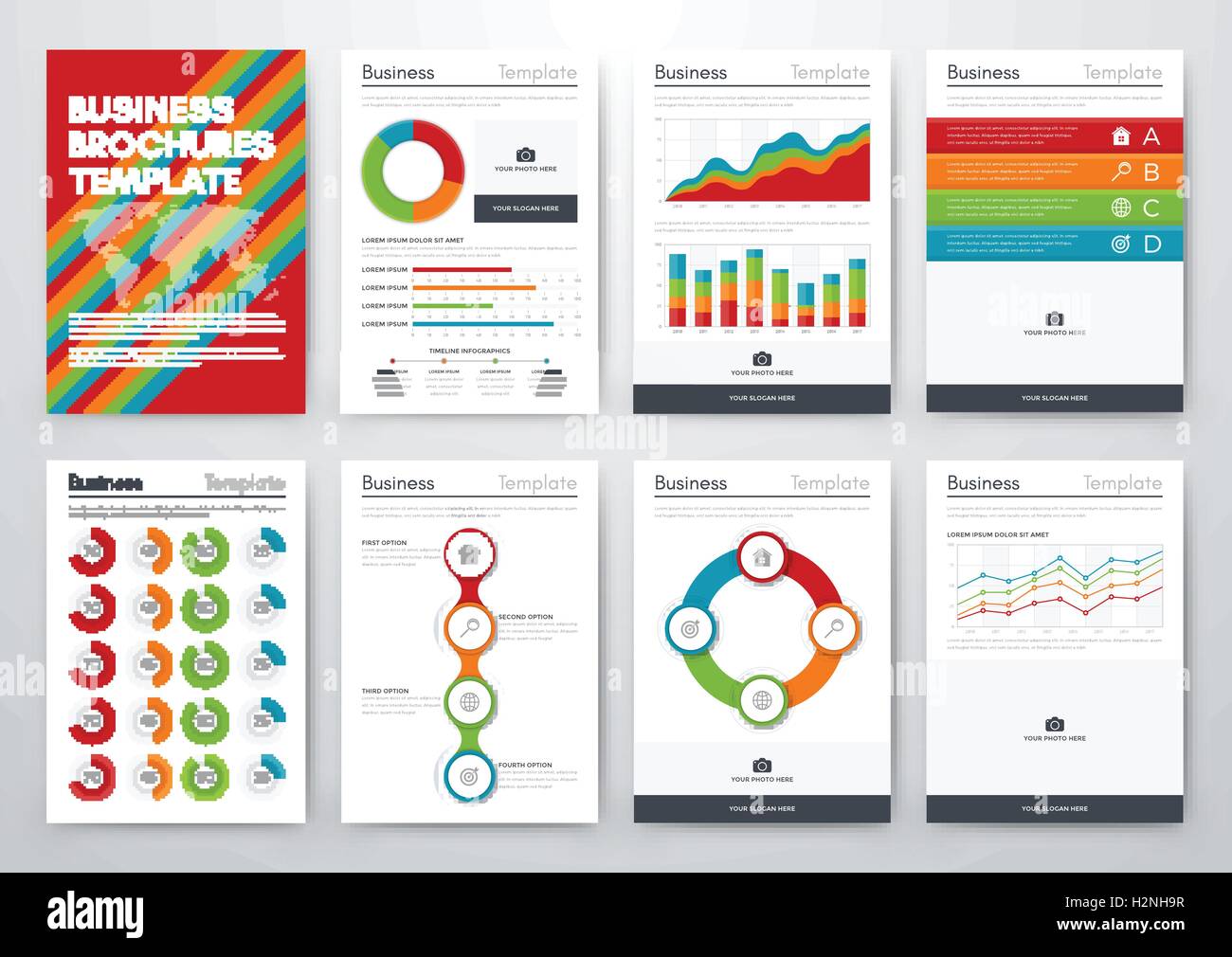 Modern infographic vector concept Stock Vector Image & Art - Alamy