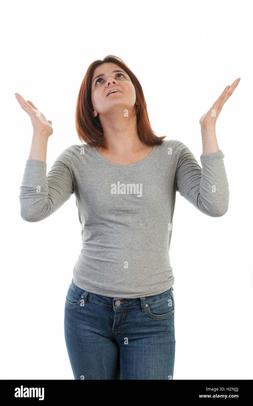 Handsup Throws Frustration