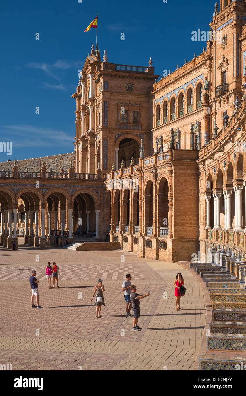 Plaza de Espana Stock Photo - Alamy
