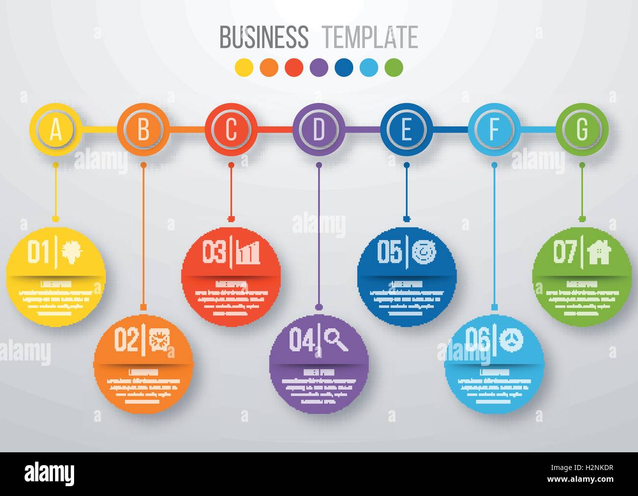 Timeline infographics template Stock Vector Image & Art - Alamy