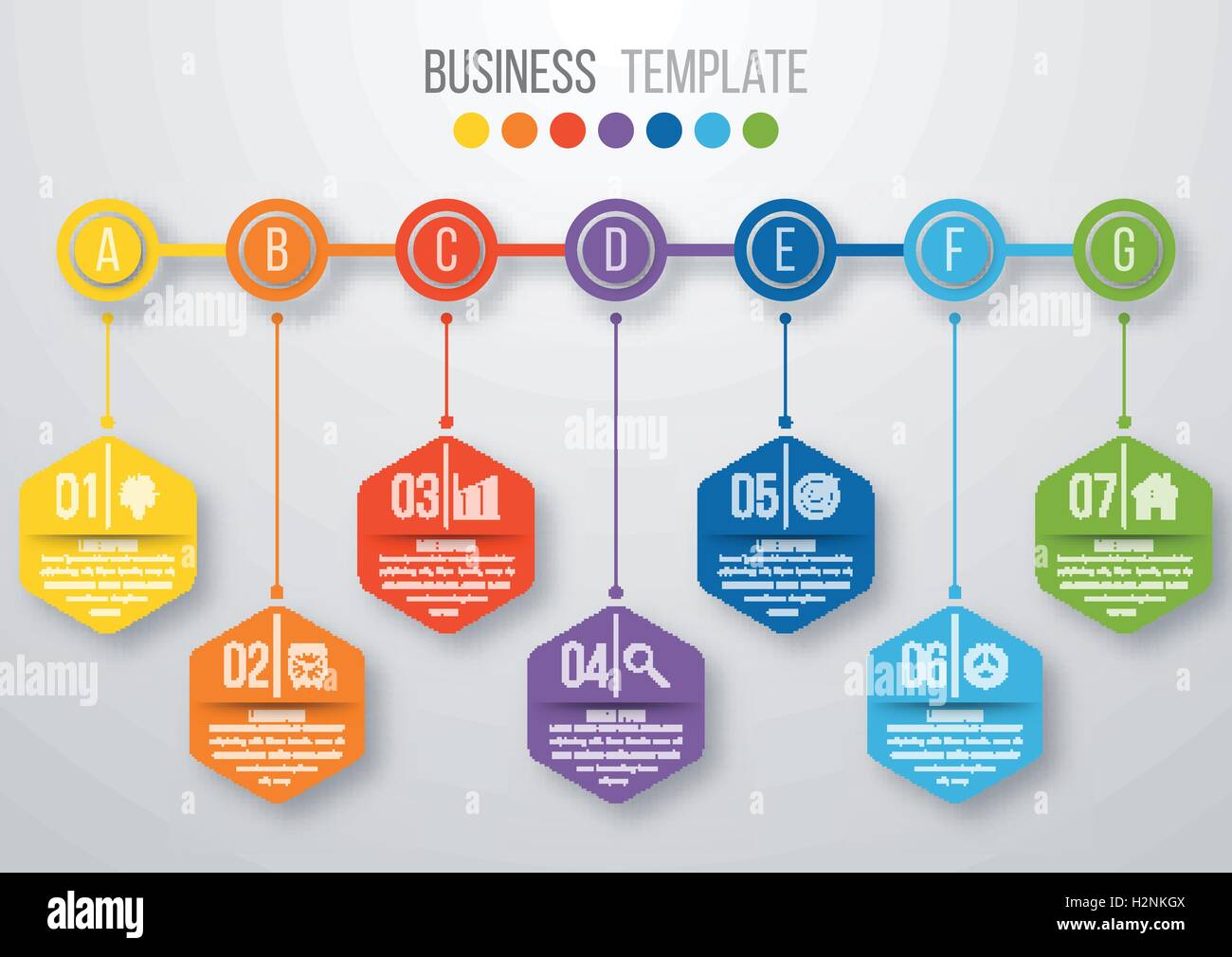 Timeline infographics template Stock Vector Image & Art - Alamy