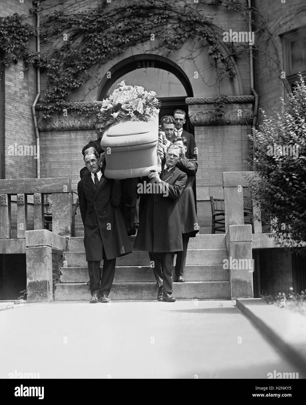 Funeral of the Late Senator Robert La Follette Sr., Washington DC, USA, National Photo Company, June 19, 1925 Stock Photo