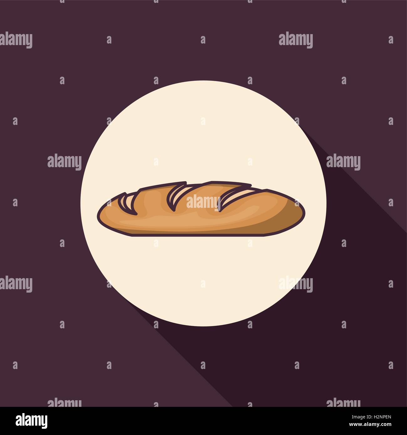 Bread of bakery food design Stock Vector Image & Art - Alamy