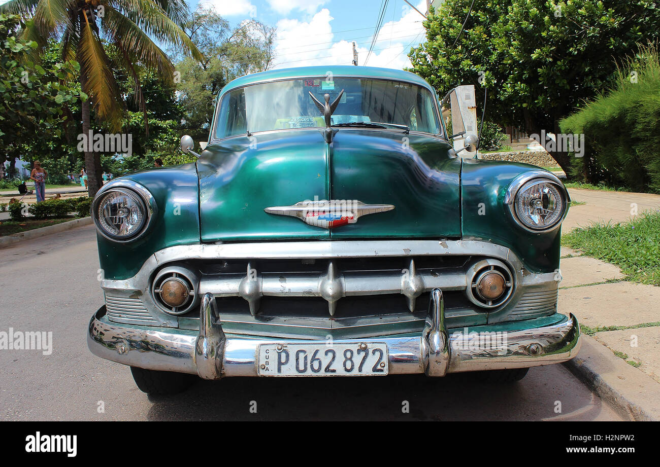 Cuban cars Stock Photo