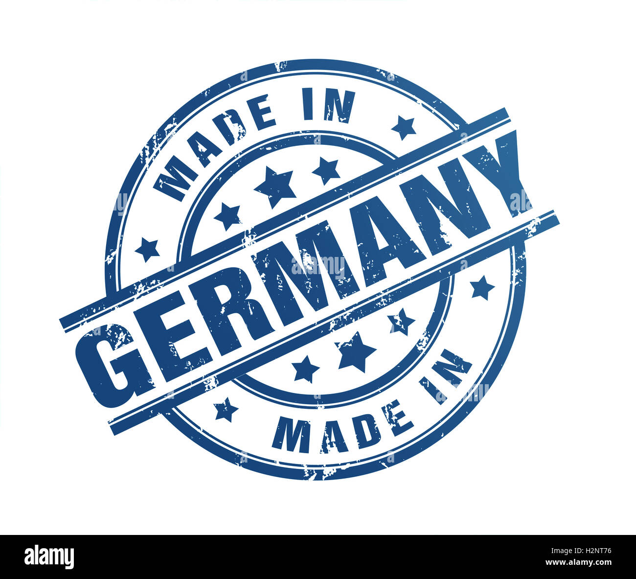 made in germany rubber stamp illustration Stock Photo