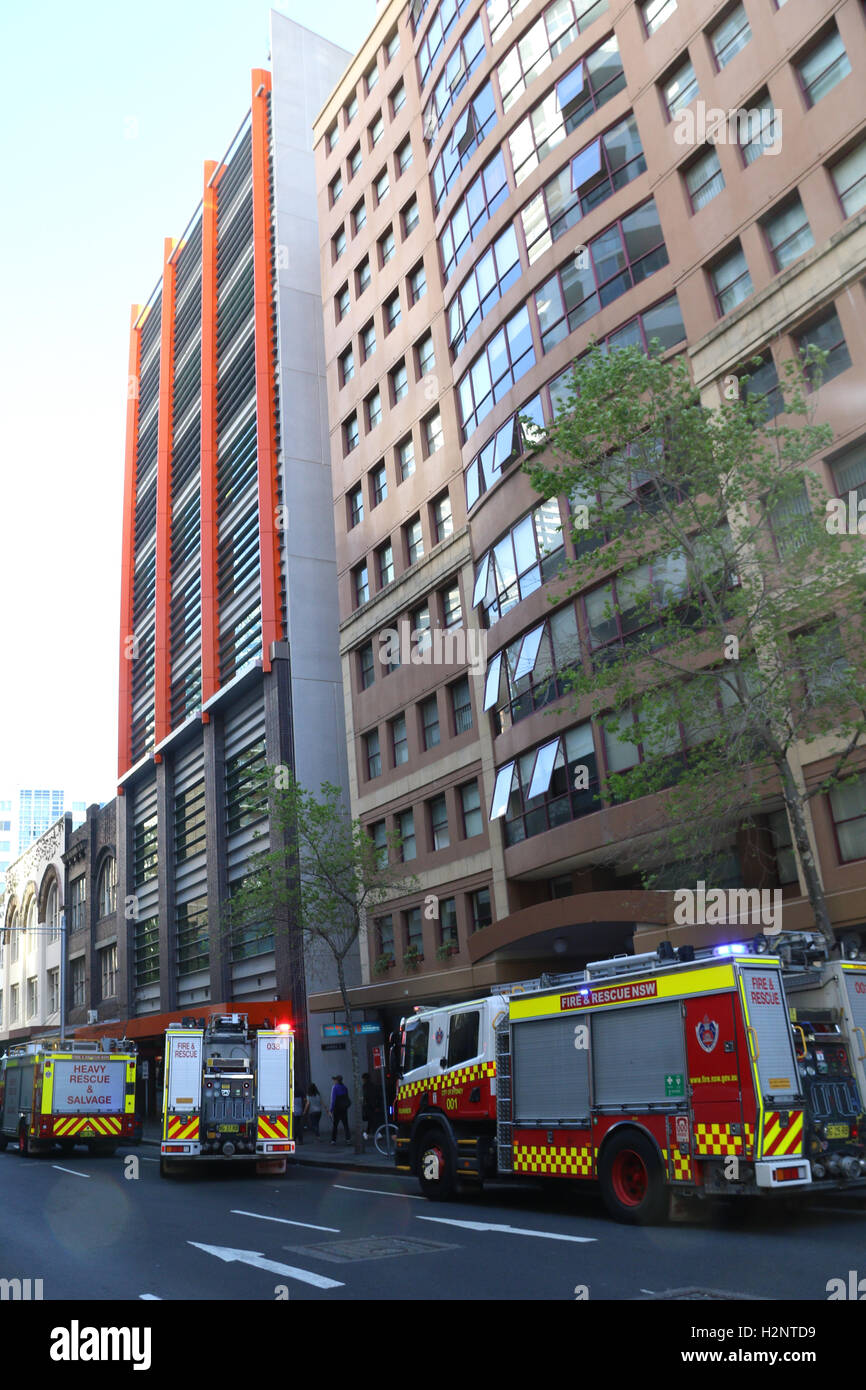 Fire engines in Sydney, Australia Stock Photo Alamy