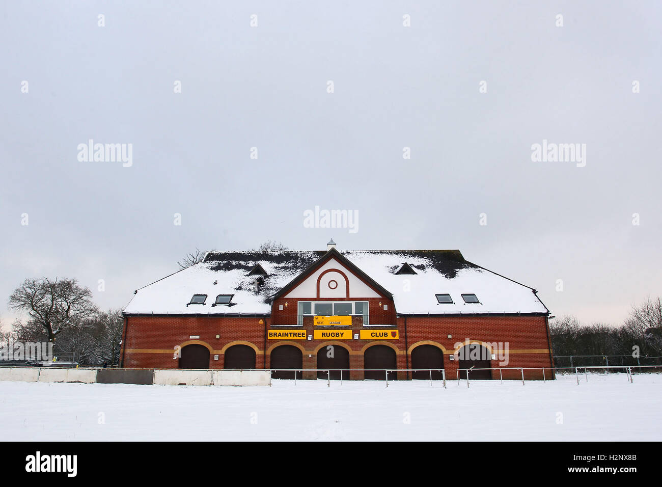 Clubhouse football pitch hi-res stock photography and images - Alamy