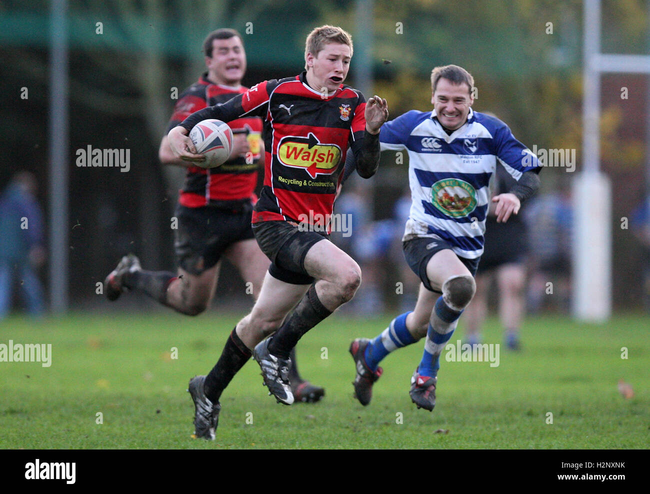 Action Sport Rugby League Try High Resolution Stock Photography and ...