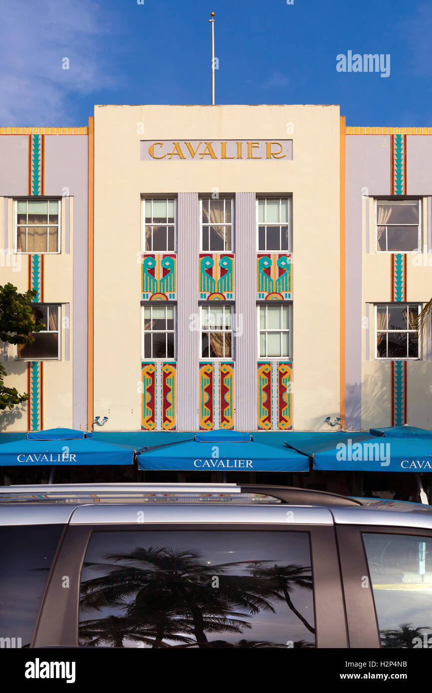 Cavalier Hotel, South Beach, Miami, Florida Stock Photo