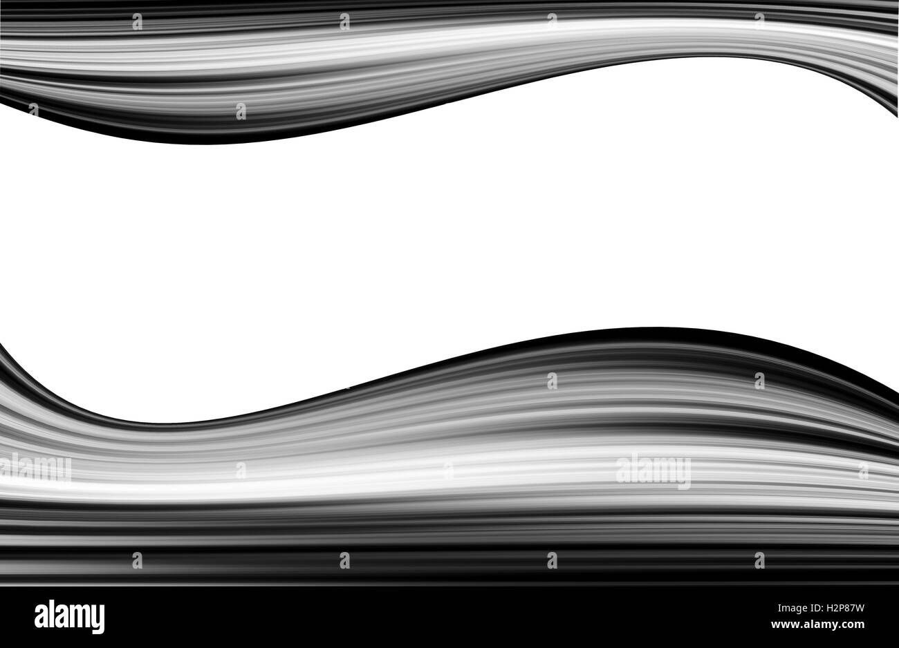 abstract black and white background with copy space for template Stock ...