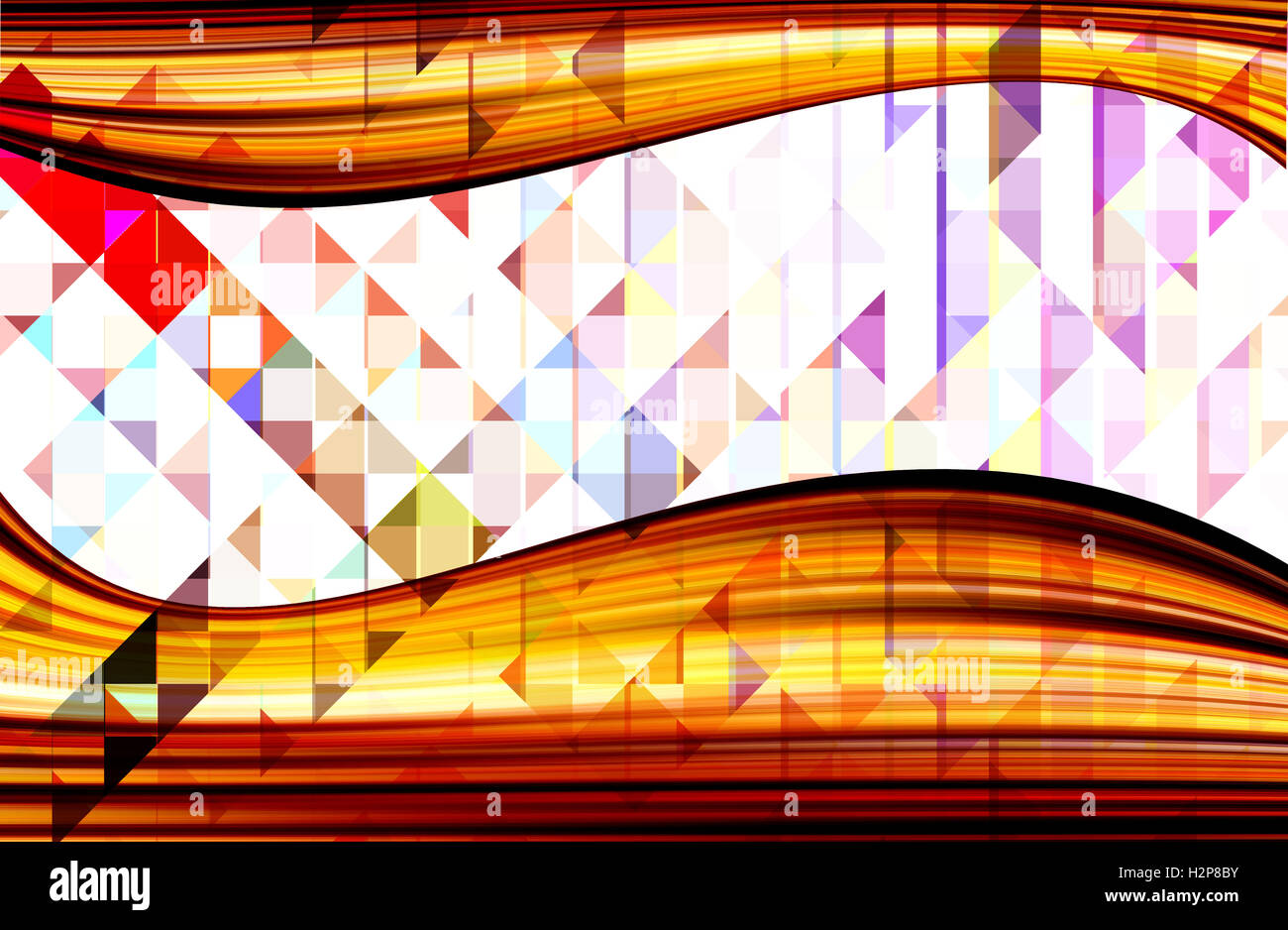abstract red color background with square pattern Stock Photo - Alamy