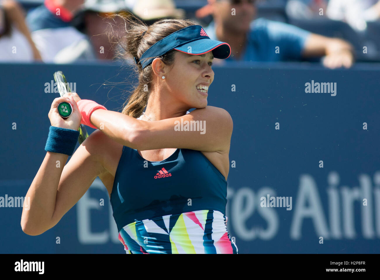 Ana Ivanovic (SRB) competing in the 2016 US Open Stock Photo