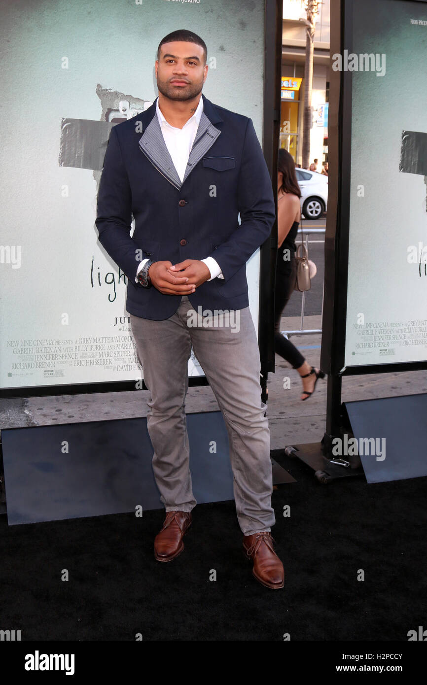 Los Angeles Premiere of 'Lights Out' held at the TCL Chinese Theatre