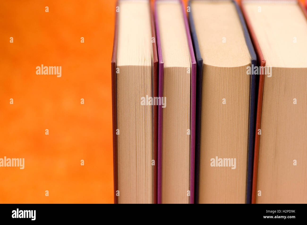 stack of books - world book day concept Stock Photo