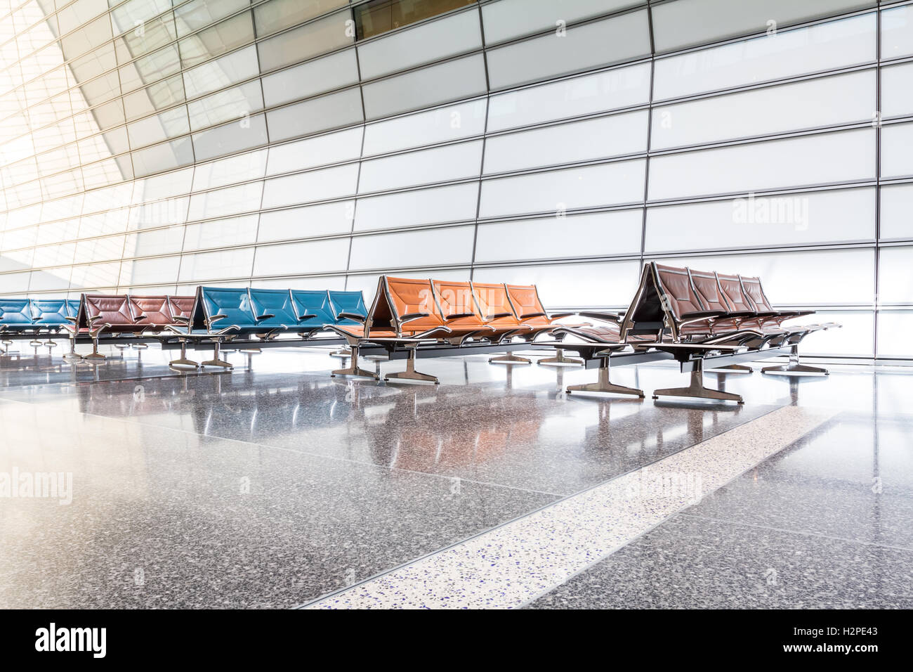 Waiting room design seats hi-res stock photography and images - Alamy