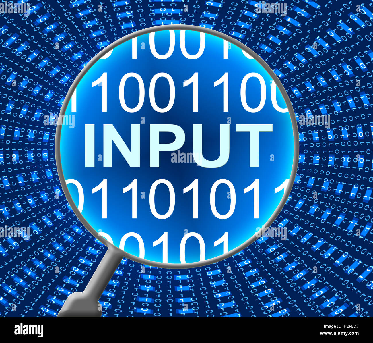 Computer Input Representing Network Communication And Pc Stock Photo