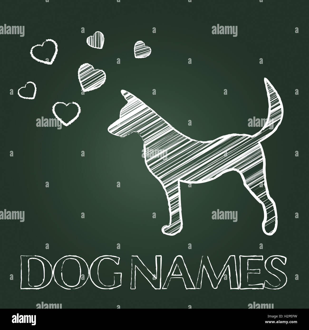 Dog names hi-res stock photography and images - Alamy