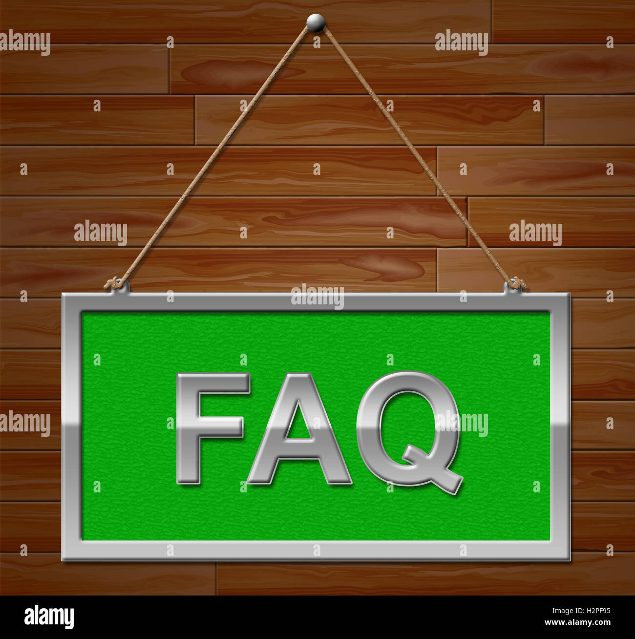 Questions Asked Sign Faq Sign Indicating Frequently Asked Questions And Assisting Assist ...