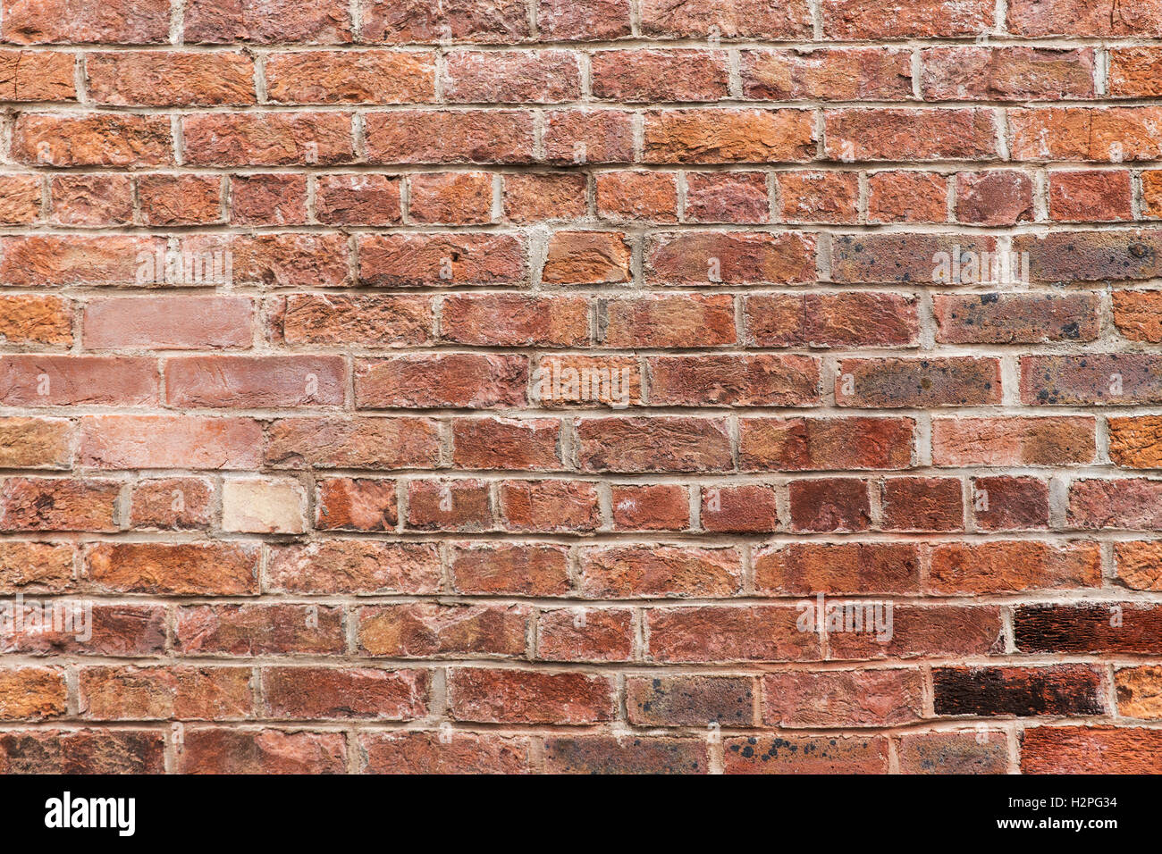 close up of red brick wall background Stock Photo - Alamy