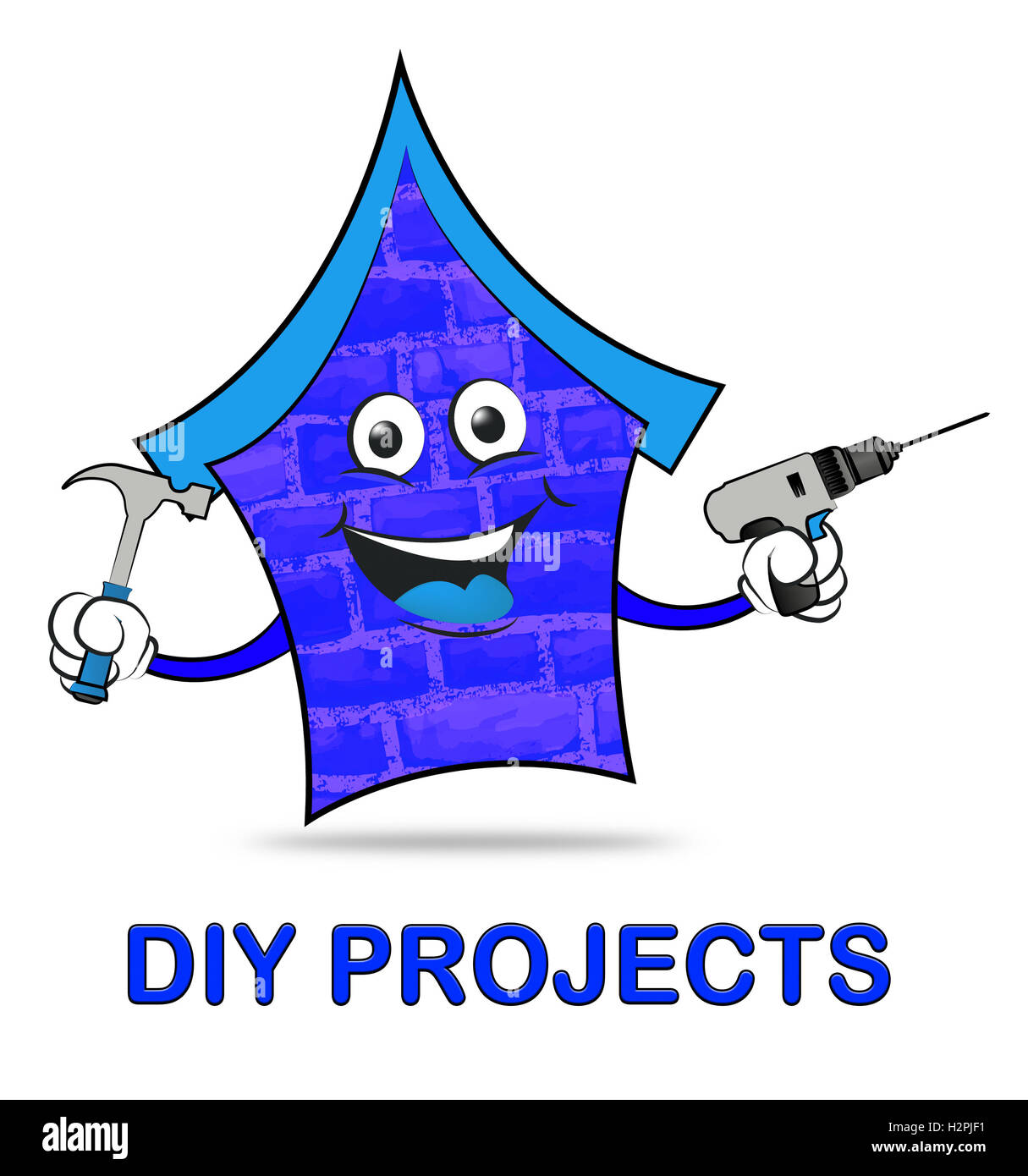 Diy Projects Showing Do It Yourself Home Improvement Stock Photo Alamy