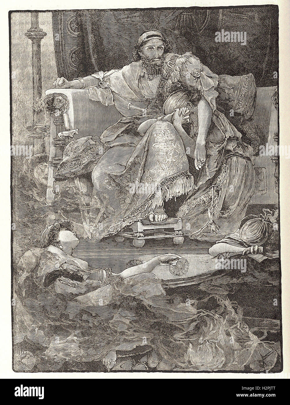 The death of sardanapalus hi-res stock photography and images - Alamy