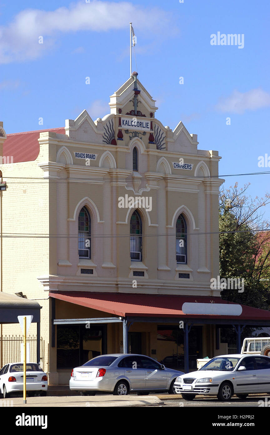 In the town of Kalgoorlie architecture is in a prominent western style