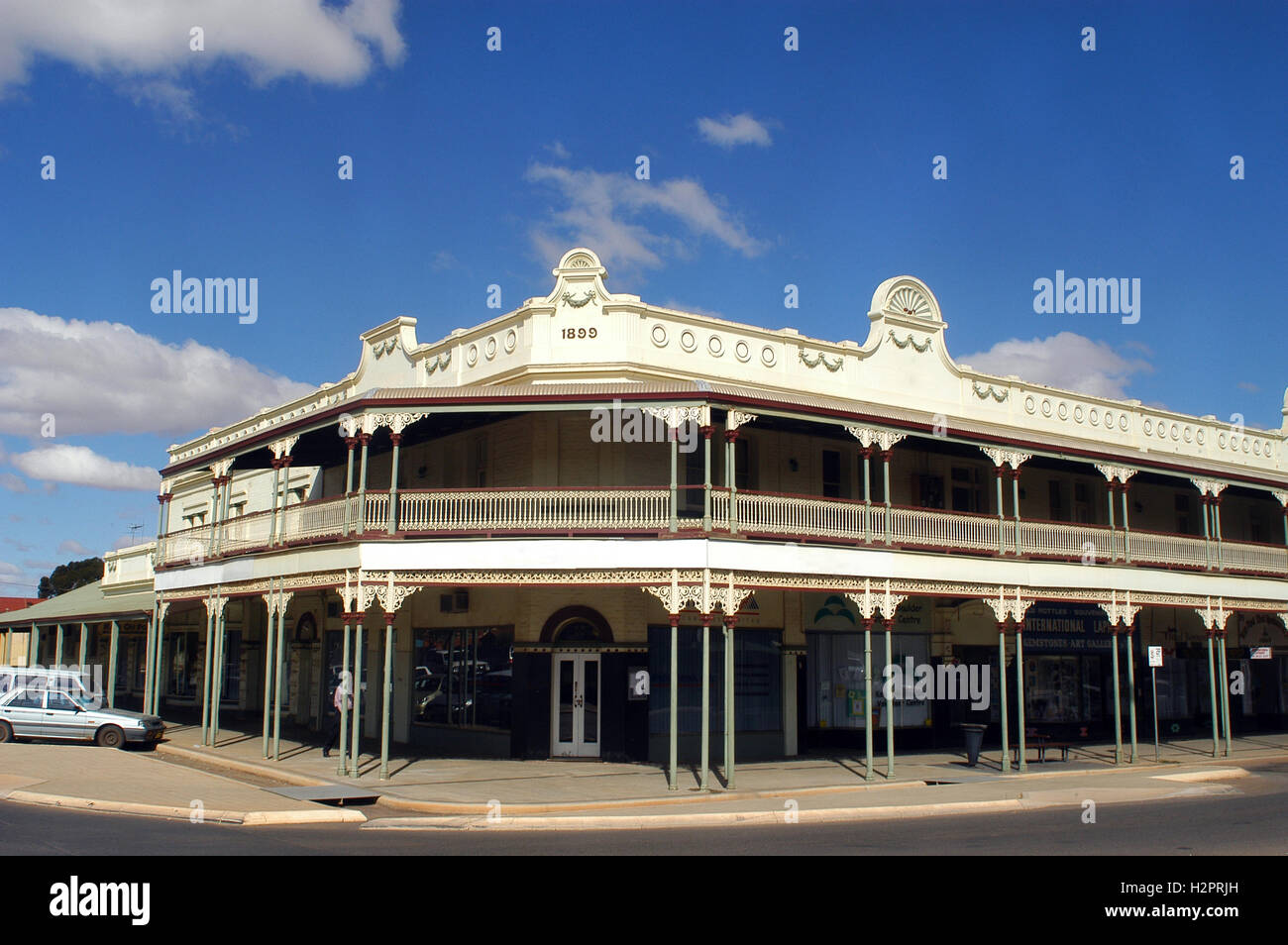 In the town of Kalgoorlie architecture is in a prominent western style