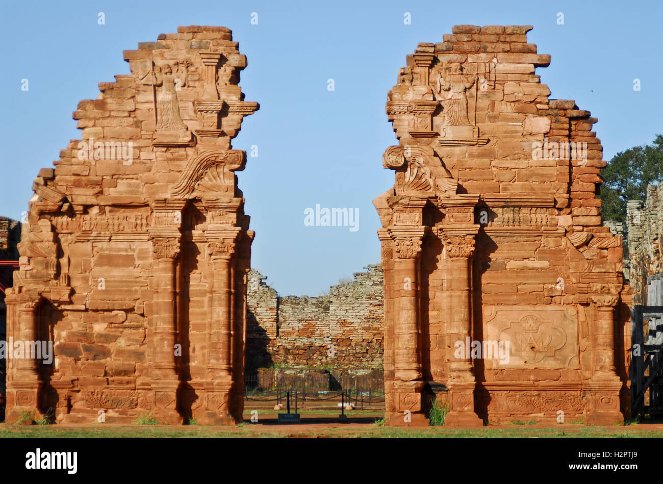 San Ignacio Mini ruins, Misiones, Argentina Stock Photo