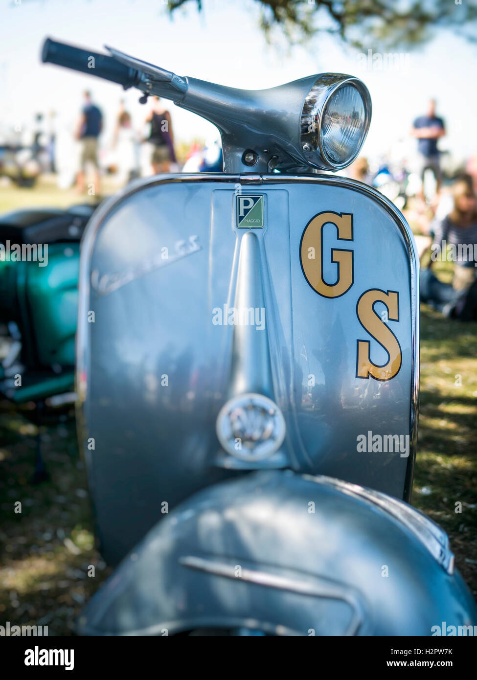Vespa GS Scooter, first manufactured in 1946, Florence, Italy Stock Photo -  Alamy