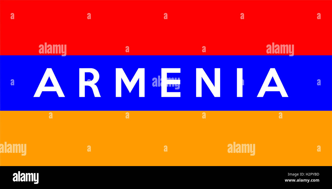 flag of armenia Stock Photo - Alamy