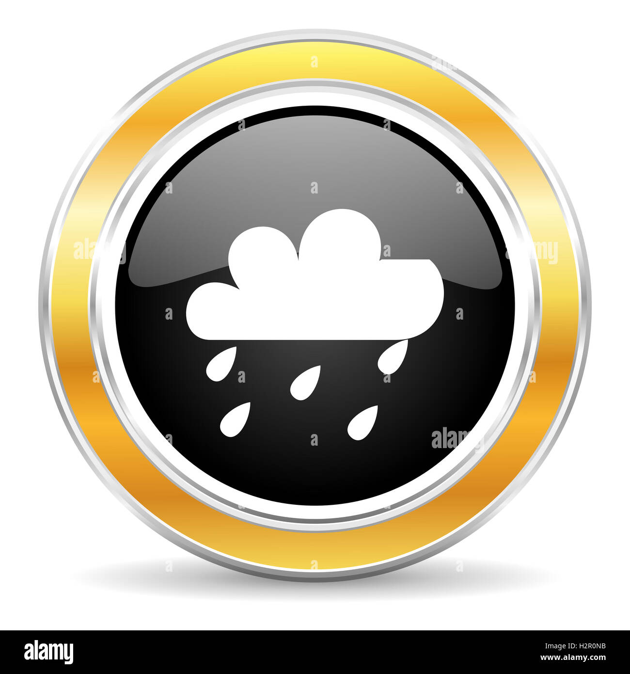 Black rain cloud Cut Out Stock Images & Pictures - Alamy