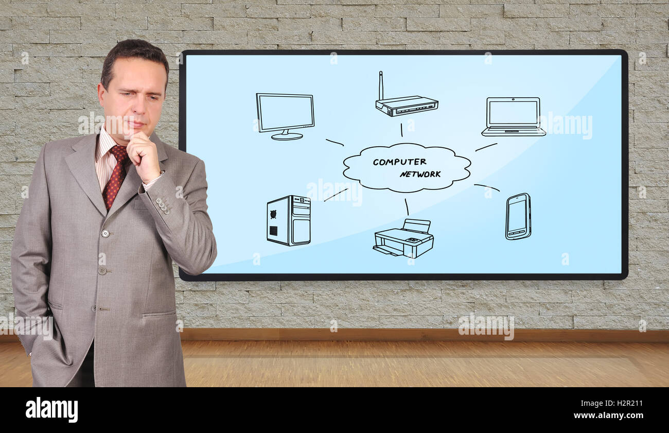 Tv, phone, computer hi-res stock photography and images - Alamy
