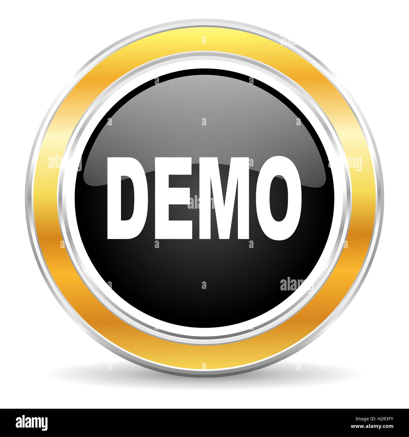 Demo icon hi-res stock photography and images - Alamy