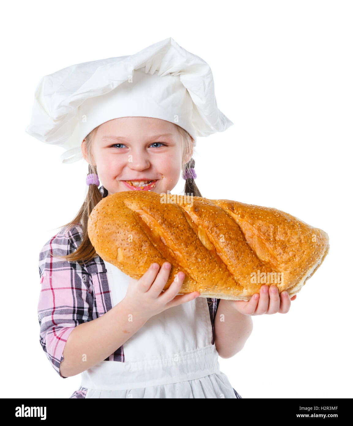 Little baker. Stock Photo
