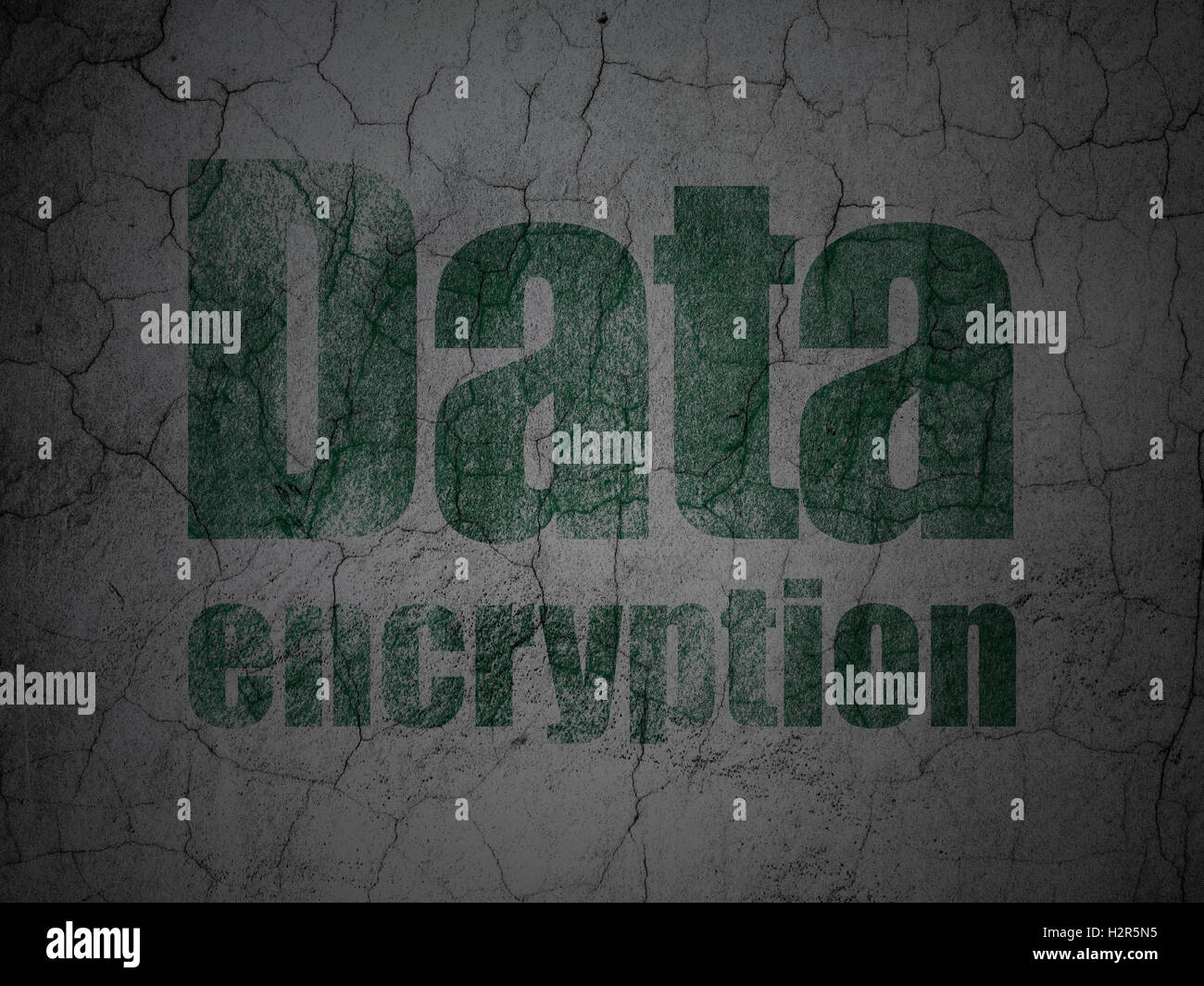 Privacy concept: Data Encryption on grunge wall background Stock Photo ...