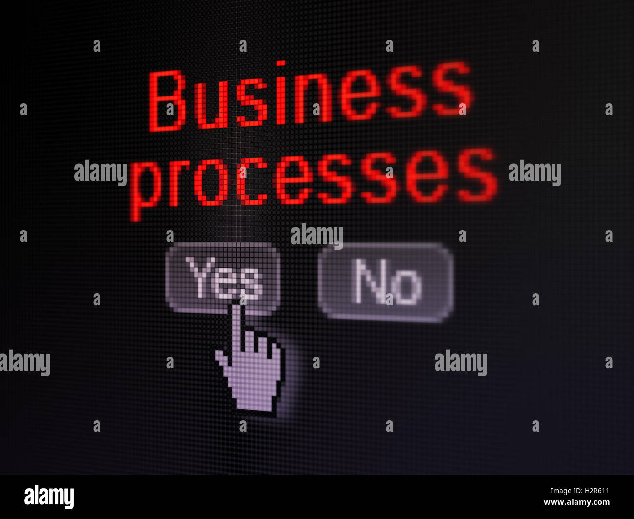 Process In Computer Sign Digital processes hi-res stock photography and images - Alamy