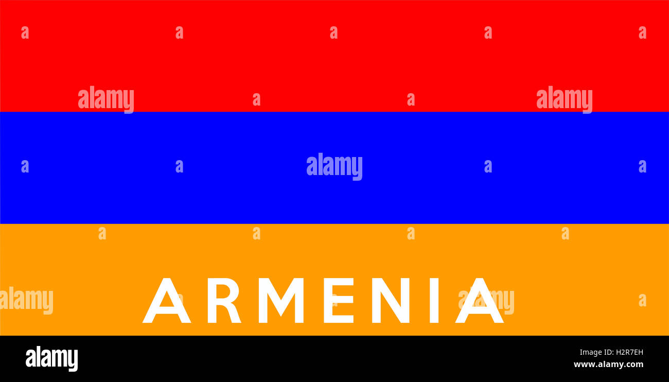 flag of armenia Stock Photo - Alamy