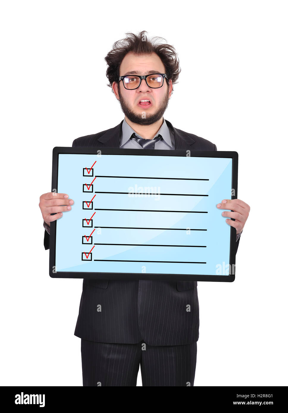 Checklist display hi-res stock photography and images - Alamy