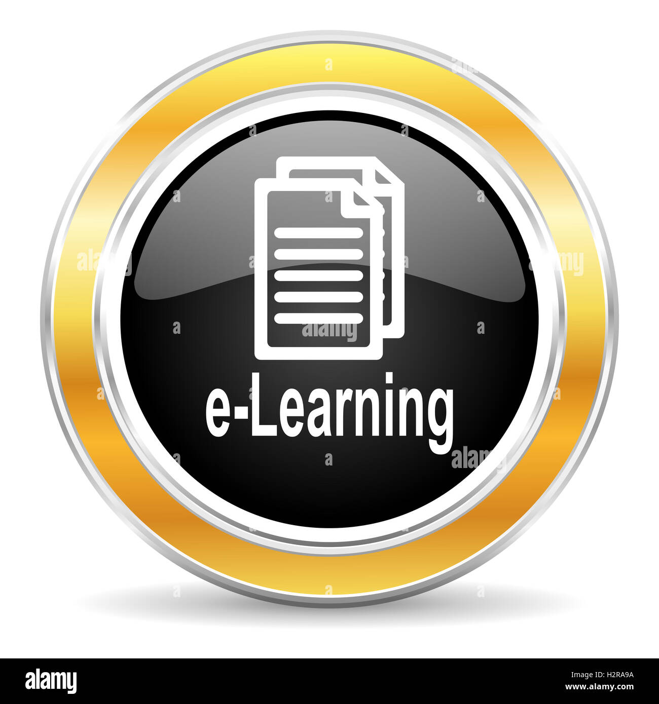 learning icon Stock Photo